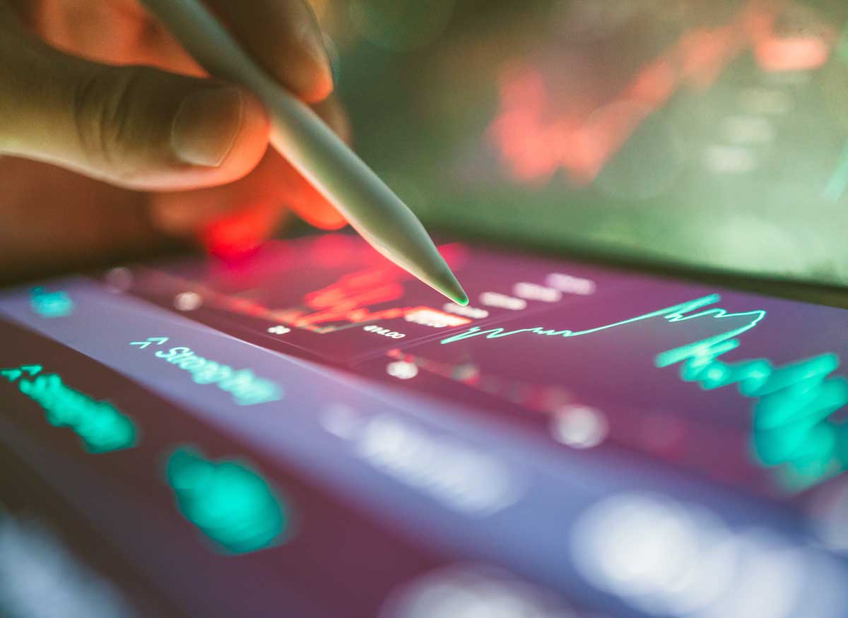 abstract financial image